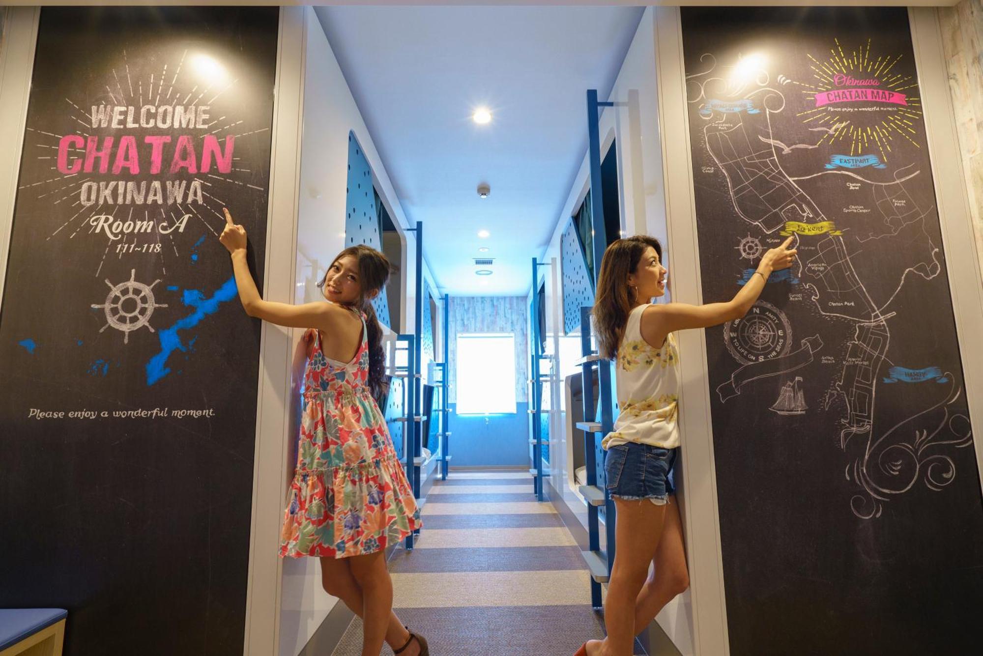 La'Gent Hotel Okinawa Chatan Hotel And Hostel Exterior photo